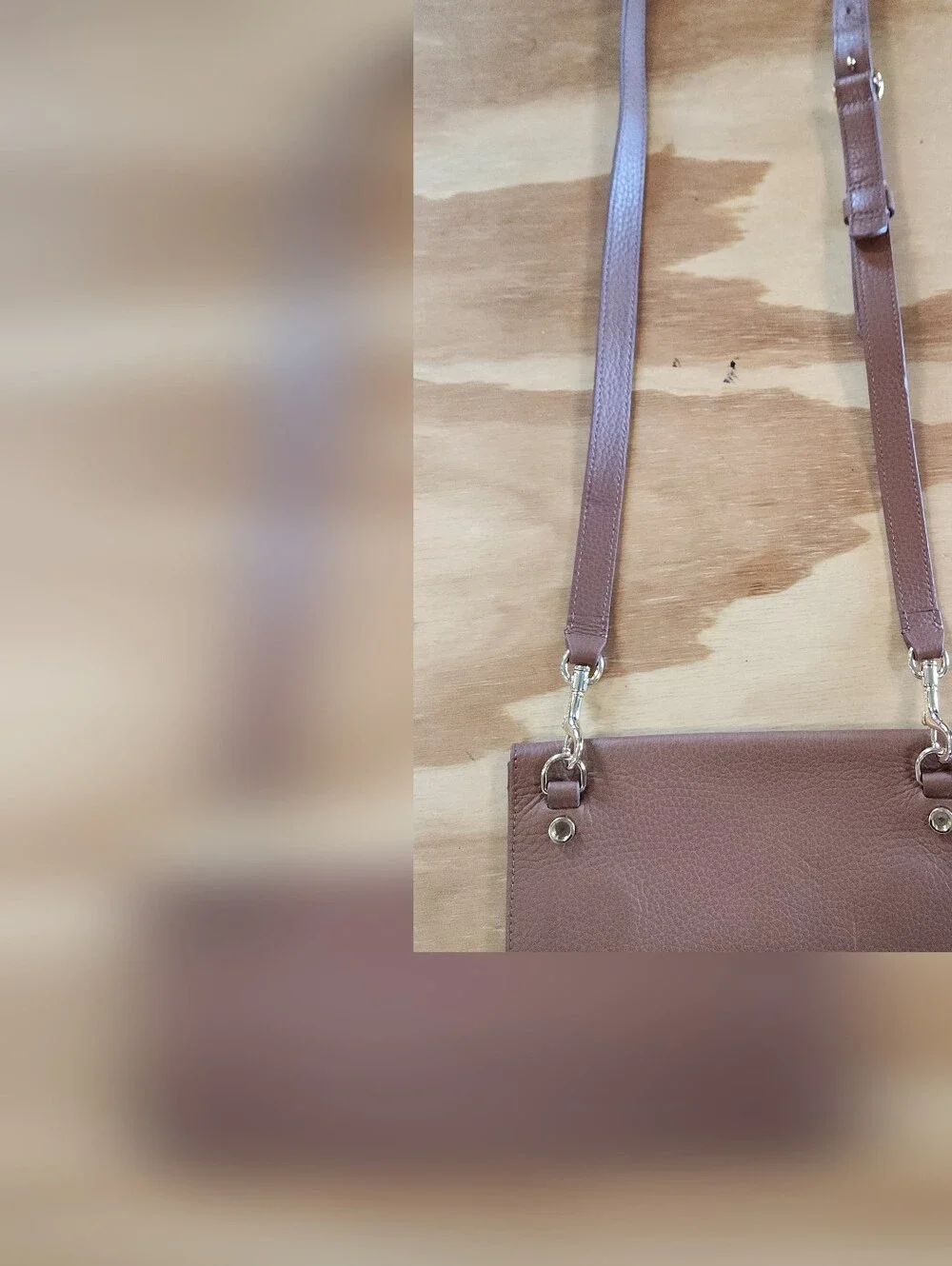 Cuyana System Flap Bag in Dark Chesnut